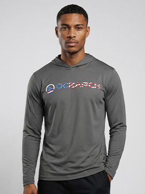 Unisex Stars and Stripes UPF Hoodie
