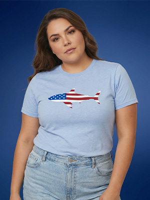 Unisex Stars and Stripes Tee
